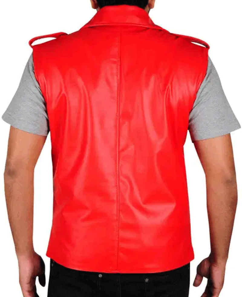 Shinsuke Nakamura Red Leather Vest Shinsuke Nakamura Red Leather Vest - Image 6