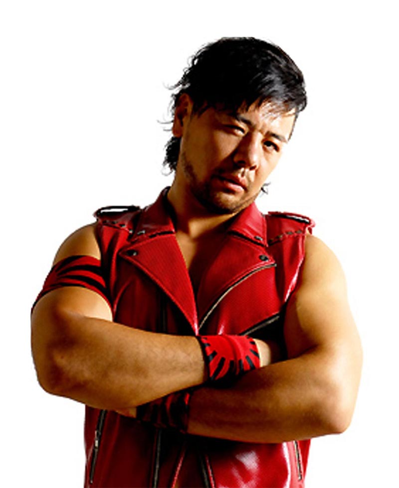 Shinsuke Nakamura Red Leather Vest Shinsuke Nakamura Red Leather Vest - Image 5