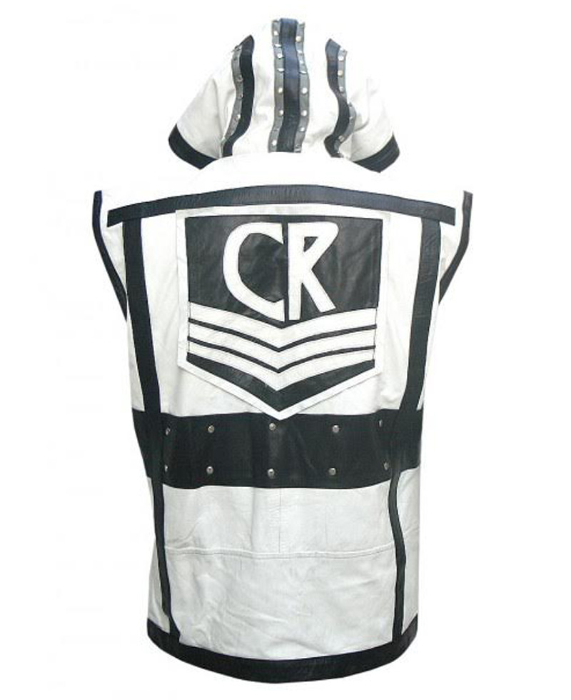WWE Smackdown Cody Rhodes Vest with Hoodie WWE Smackdown Cody Rhodes Vest with Hoodie - Image 2
