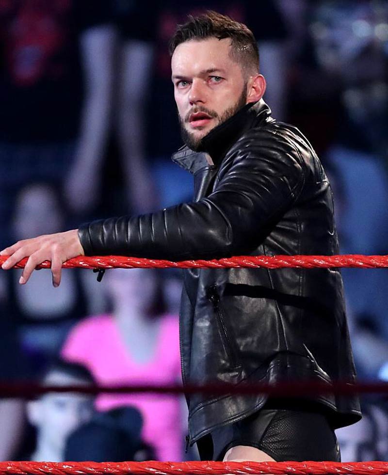 WWE WrestleMania 33 Finn Balor Leather Jacket WWE WrestleMania 33 Finn Balor Leather Jacket - Image 5