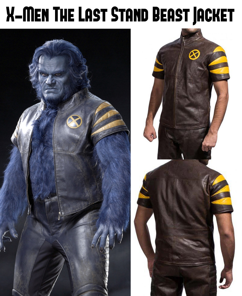X-Men The Last Stand Beast Leather Jacket X-Men The Last Stand Beast Leather Jacket - Image 3