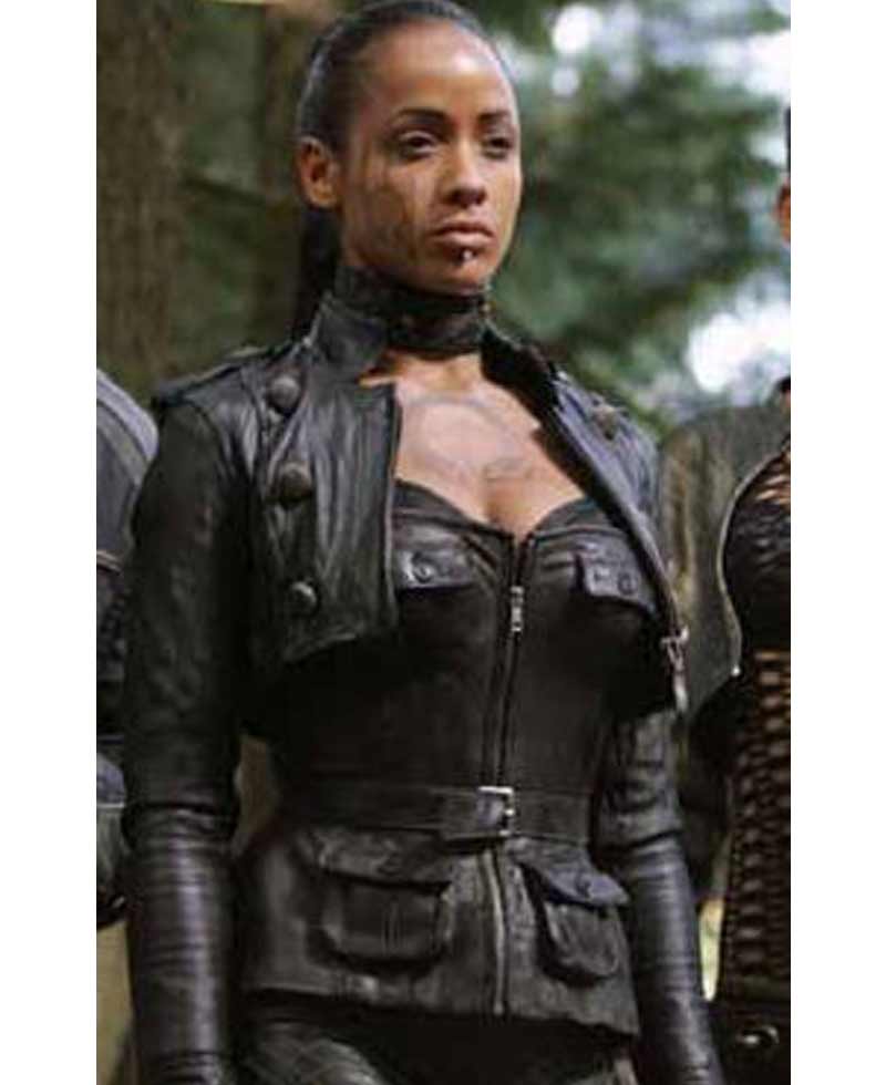 X-Men The Last Stand Dania Ramirez Cropped Jacket X-Men The Last Stand Dania Ramirez Cropped Jacket - Image 5