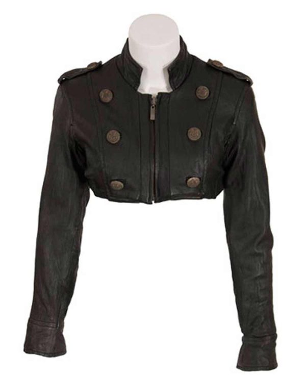 X-Men The Last Stand Dania Ramirez Cropped Jacket
