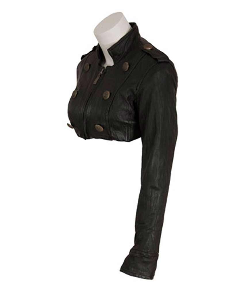 X-Men The Last Stand Dania Ramirez Cropped Jacket X-Men The Last Stand Dania Ramirez Cropped Jacket - Image 2