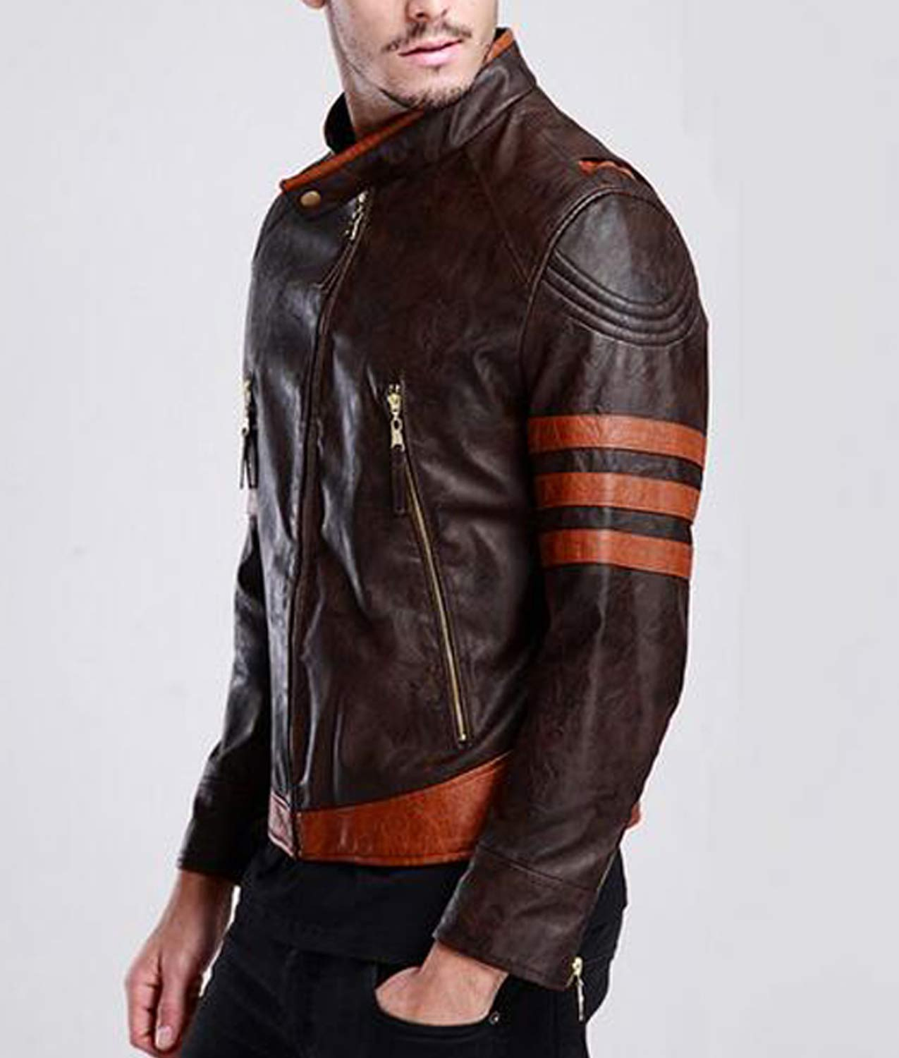 X Men Wolverine Hugh Jackman Jacket X Men Wolverine Hugh Jackman Jacket - Image 3