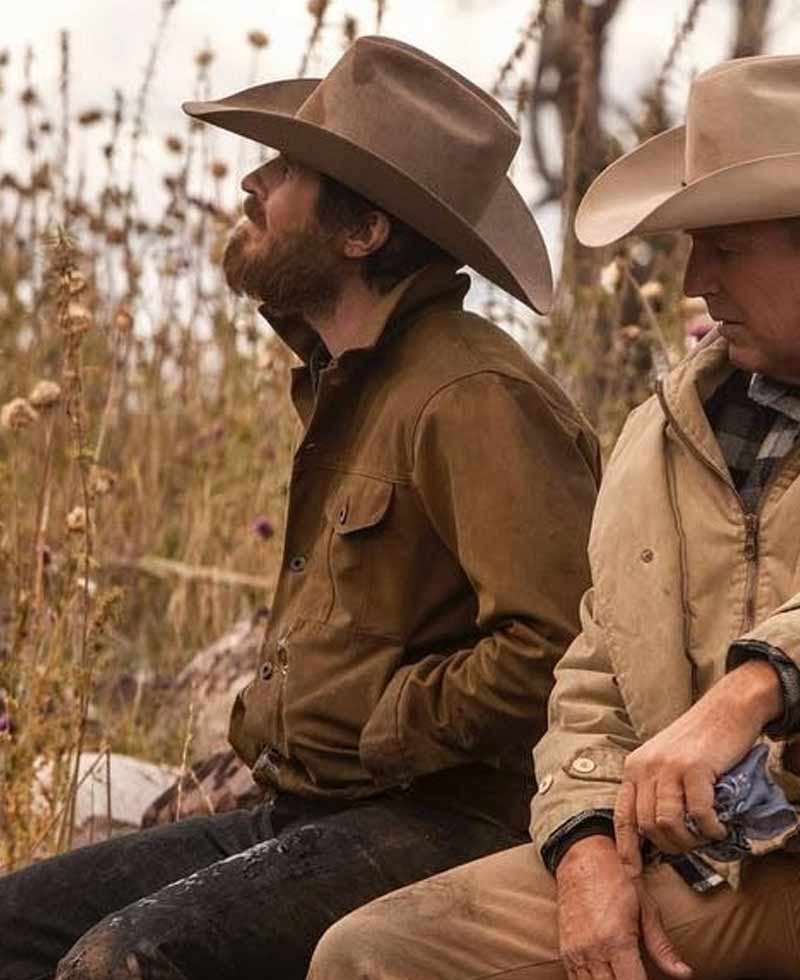 Dave Annable Yellowstone Brown Jacket Dave Annable Yellowstone Brown Jacket - Image 3