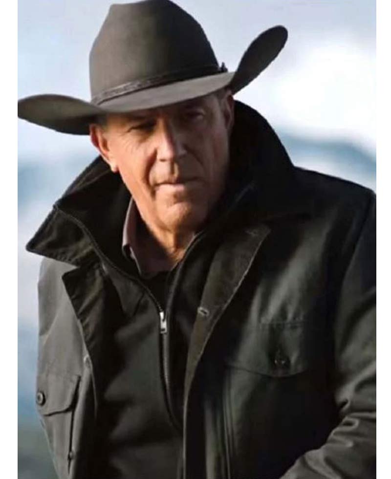Yellowstone S02 Kevin Costner Grey Jacket Yellowstone S02 Kevin Costner Grey Jacket - Image 3