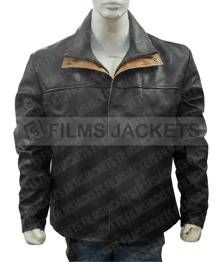 Gil Birmingham Yellowstone Brown Leather Jacket Gil Birmingham Yellowstone Brown Leather Jacket - Image 2
