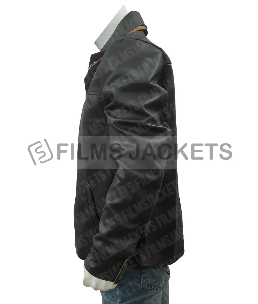 Gil Birmingham Yellowstone Brown Leather Jacket Gil Birmingham Yellowstone Brown Leather Jacket - Image 4