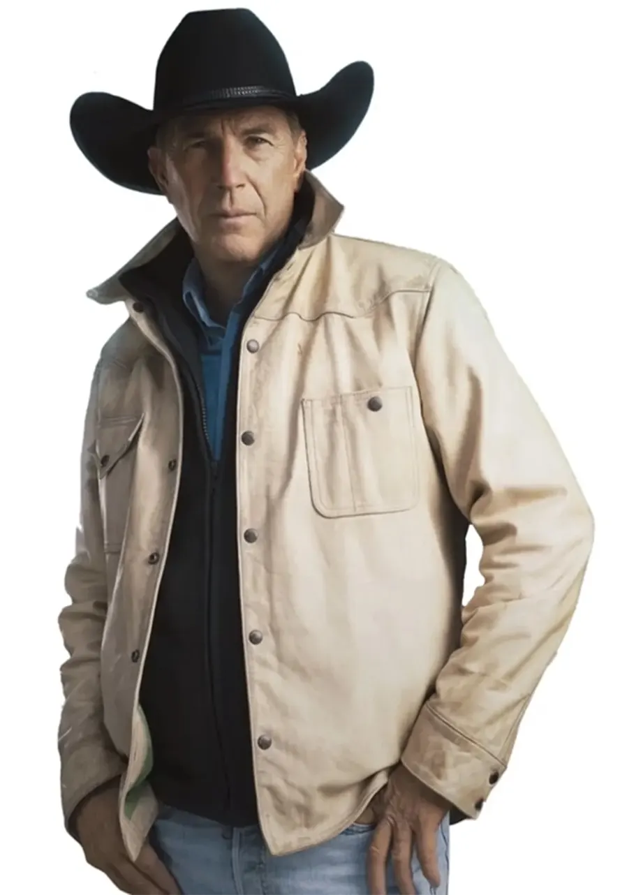 Yellowstone S05 John Dutton Cotton Jacket john dutton cotton jacket