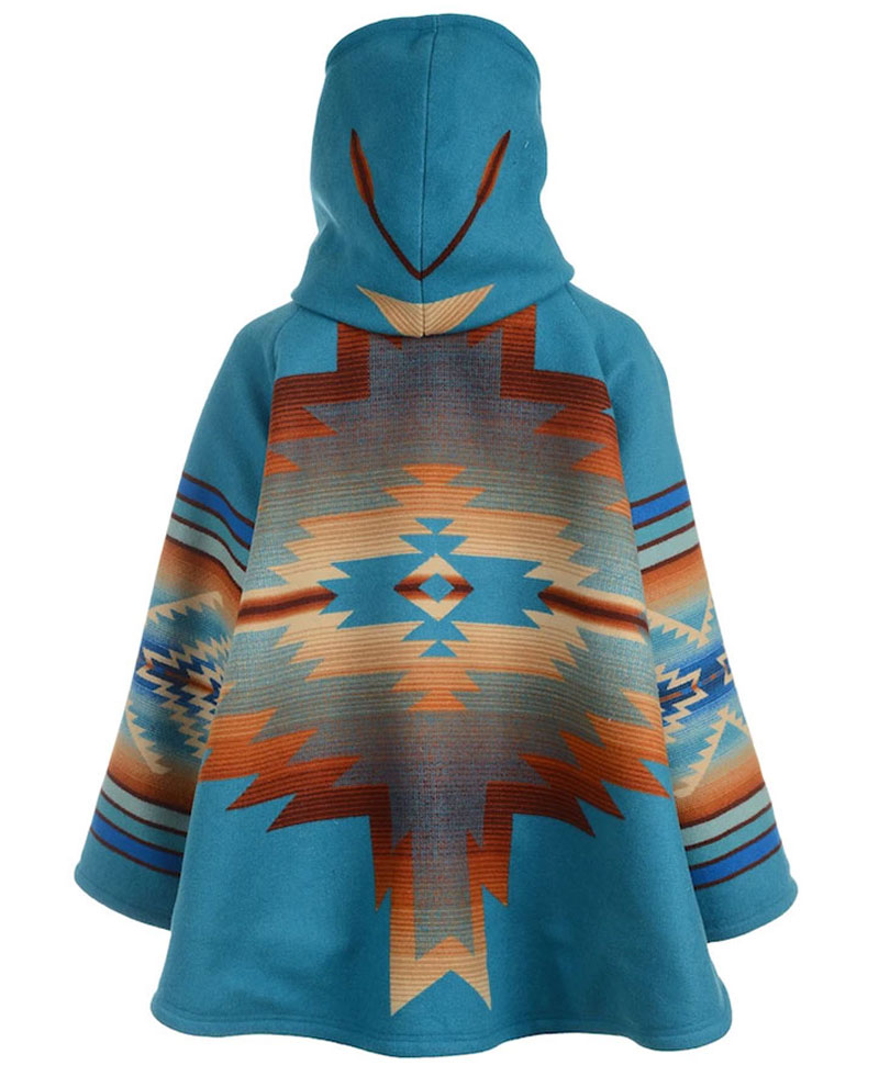 Kelly Reilly Yellowstone Blue Hooded Coat yellowstone series beth dutton blue coat hood