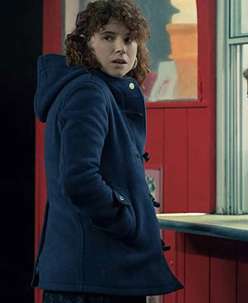I'm Thinking of Ending Things Jessie Buckley Wool Coat I'm Thinking of Ending Things Jessie Buckley Wool Coat - Image 5