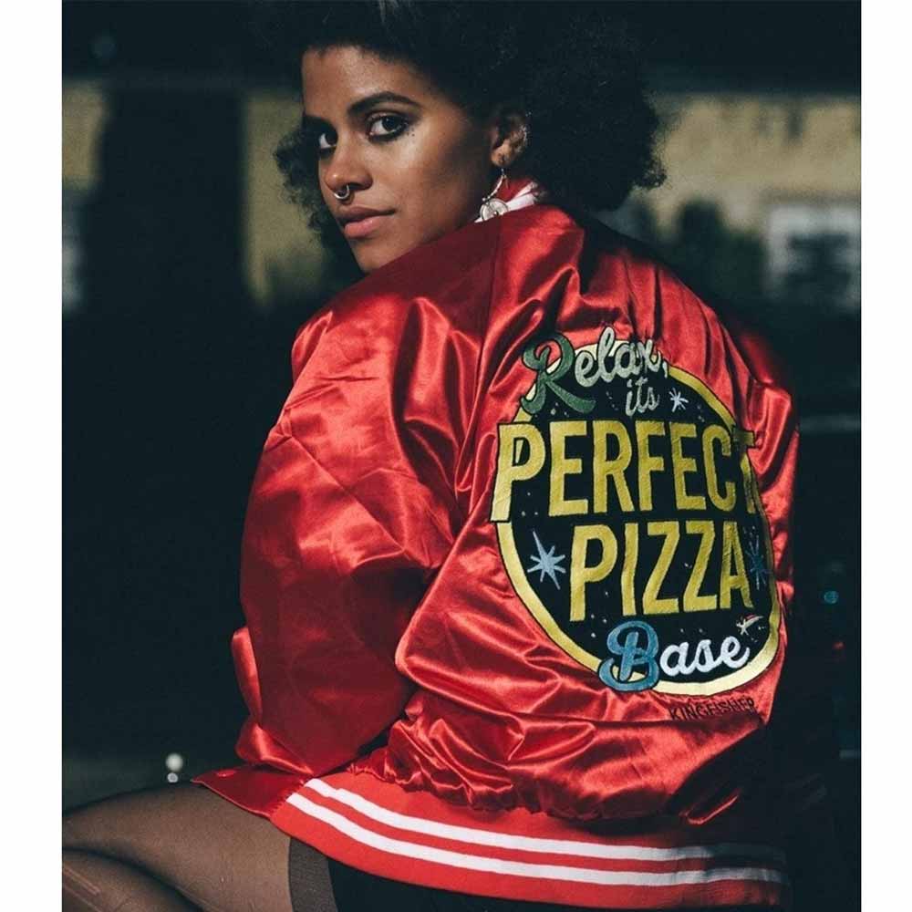 Zazie Beetz Slice Astrid Red Jacket Zazie Beetz Slice Astrid Red Jacket - Image 5