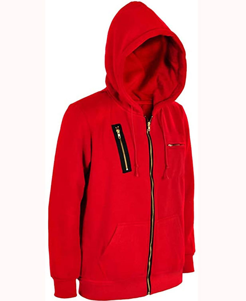 Money Heist La Casa De Papel Hoodie Jacket Money Heist La Casa De Papel Hoodie Jacket - Image 2