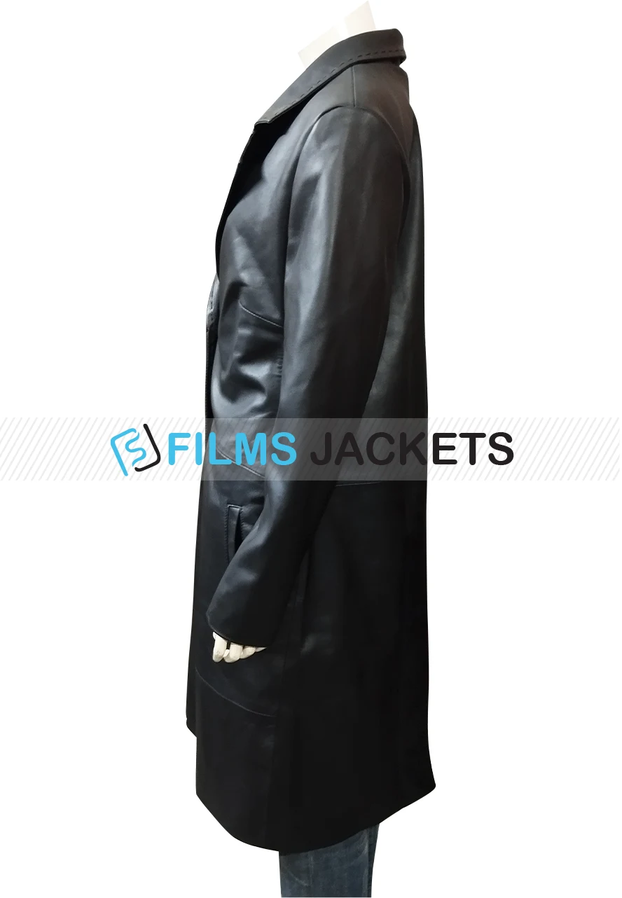 Zoe Kravitz High Fidelity Black Leather Coat Zoe Kravitz High Fidelity Black Leather Coat - Image 5
