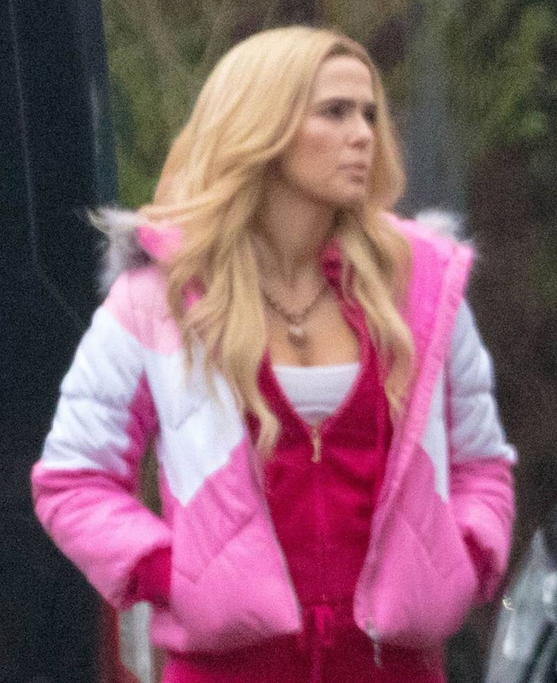 Zoey Deutch Zombieland Double Tap Pink Jacket Zoey Deutch Zombieland Double Tap Pink Jacket - Image 2
