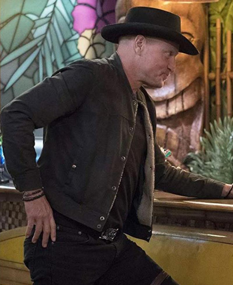 Zombieland 2 Woody Harrelson Cotton Jacket Zombieland 2 Woody Harrelson Cotton Jacket - Image 3