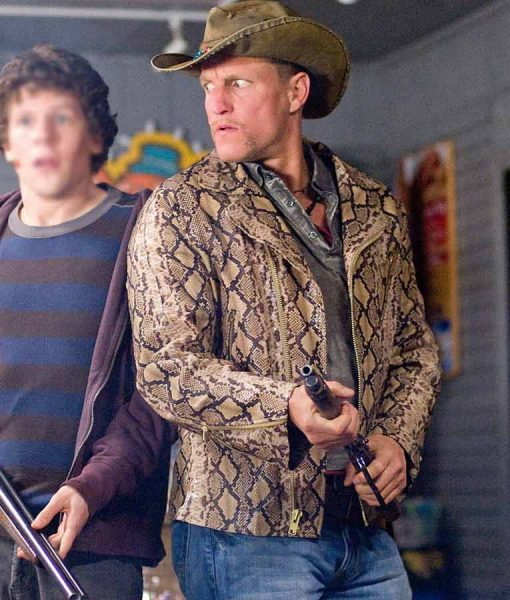 Zombieland Tallahassee Snakeskin Jacket