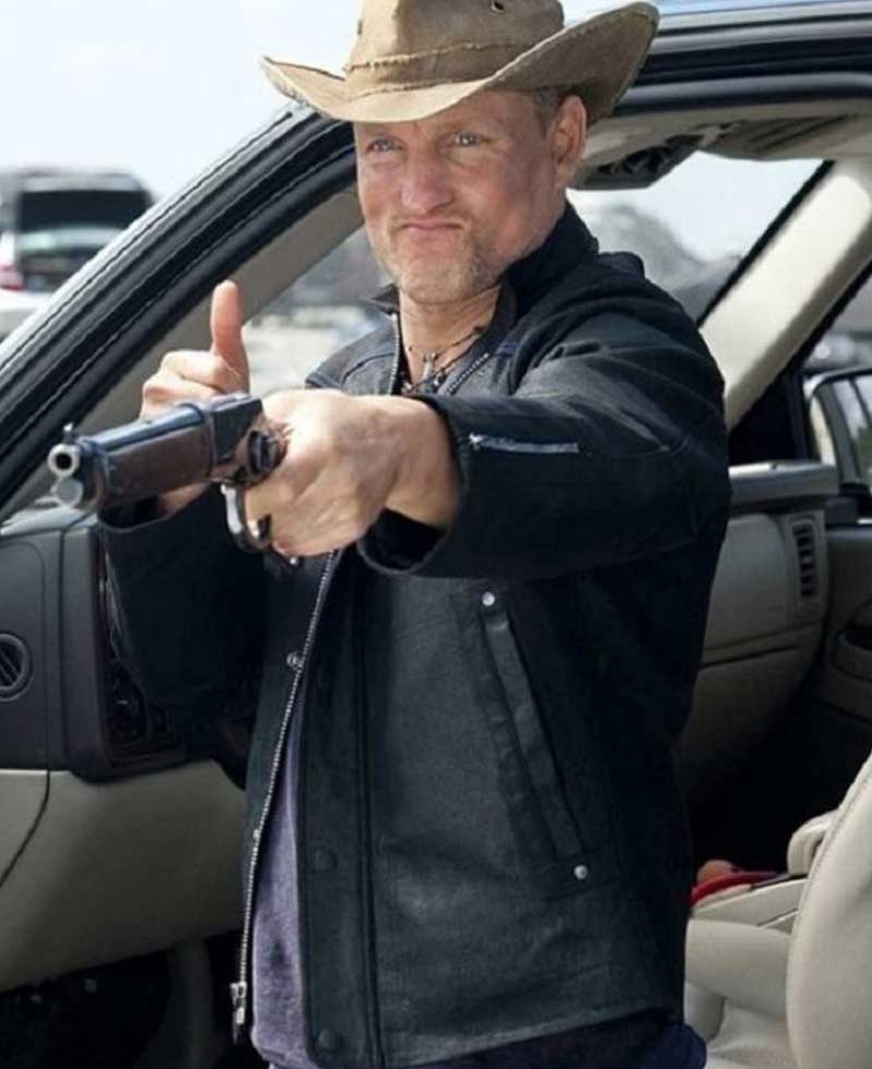 Zombieland Woody Harrelson Leather Jacket Zombieland Woody Harrelson Leather Jacket - Image 5